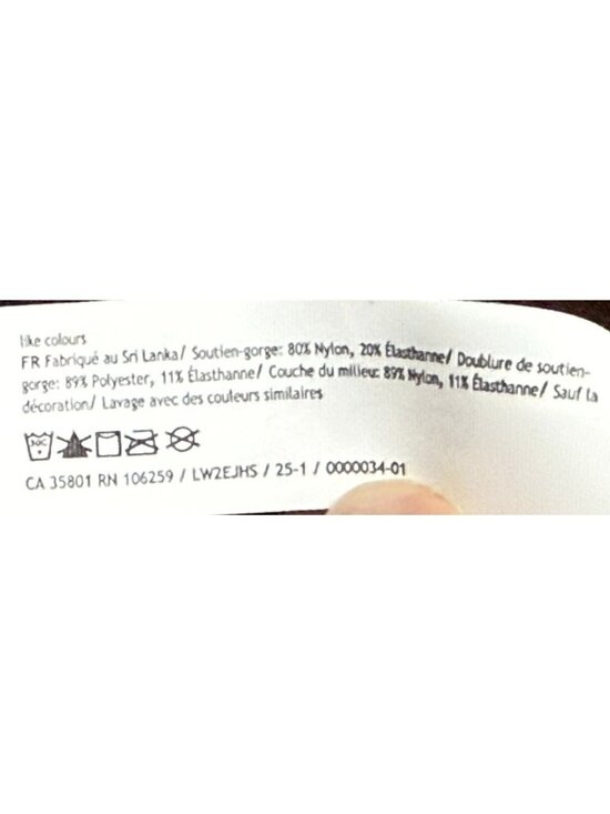 Lululemon Sport Bra Flow Y Wrap Front High Neck Black W2EJHS Women Sz 4 B/C NWT - Picture 11 of 12